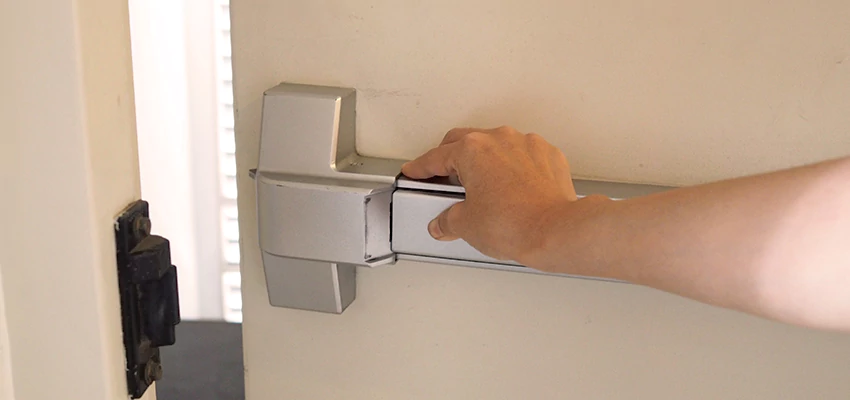 Roller Gate Panic Bar Installation in Discovery Bay, California